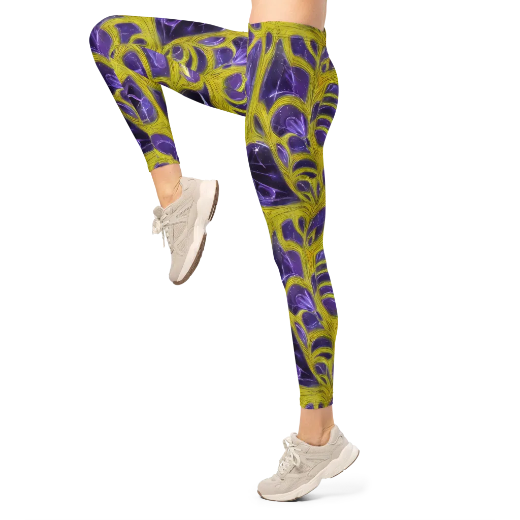 Violet Nerve on Leggings — Left
