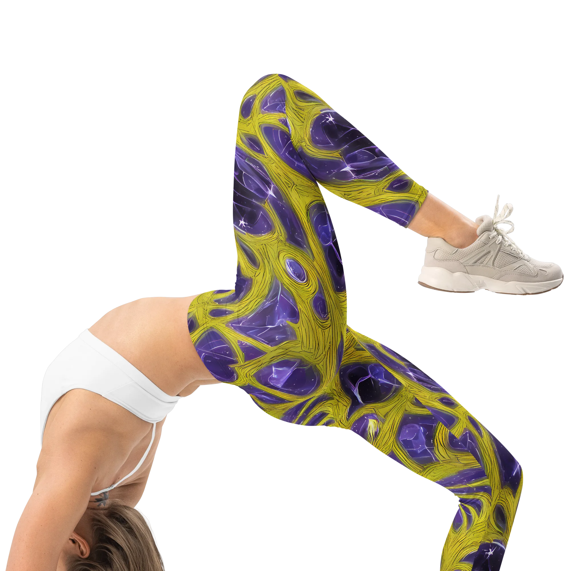 Violet Nerve on Leggings — Right