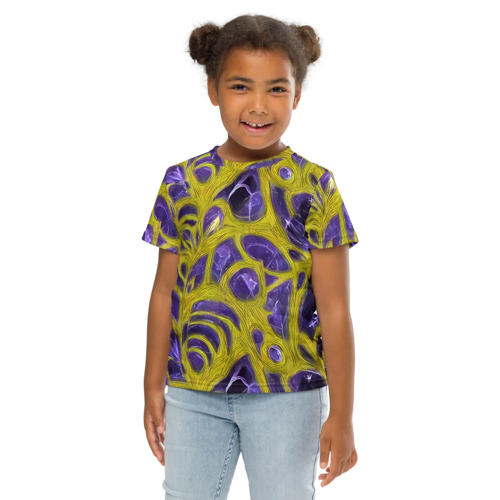 Violet Nerve on Kids Crew Neck T-Shirt — Front