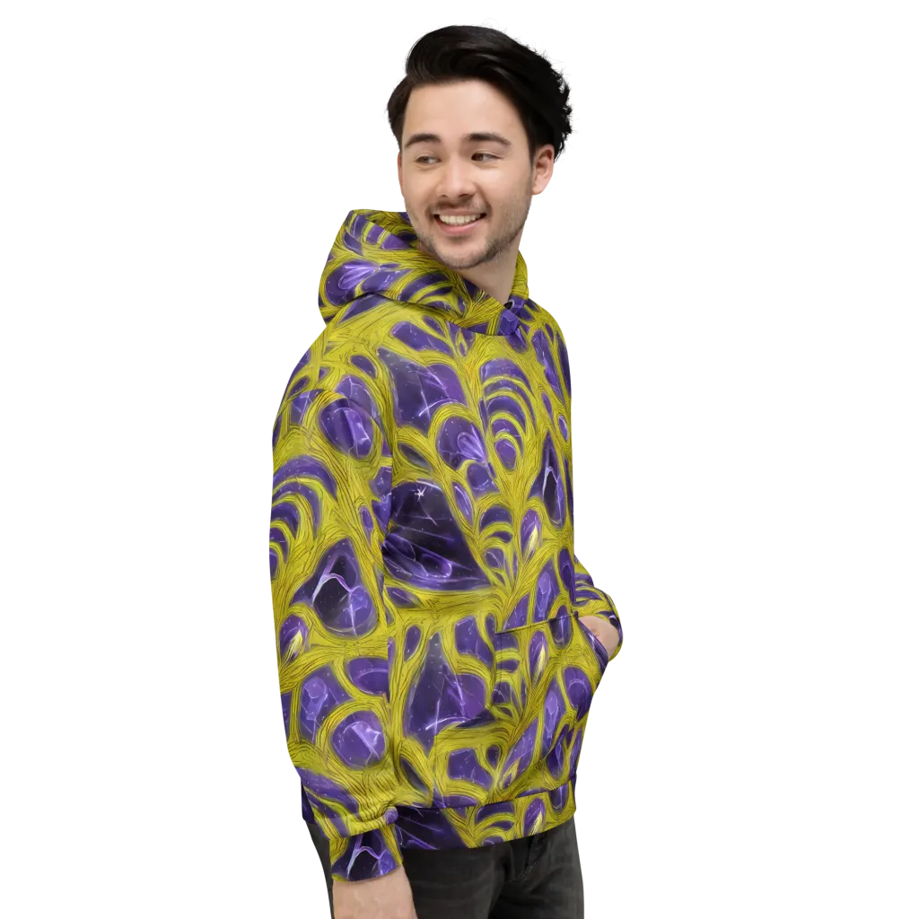 Violet Nerve on Hoodie — Right