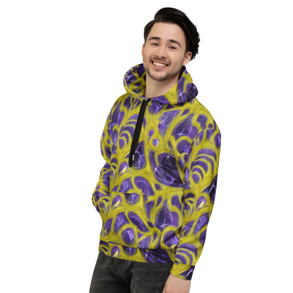 Violet Nerve on Hoodie — Left