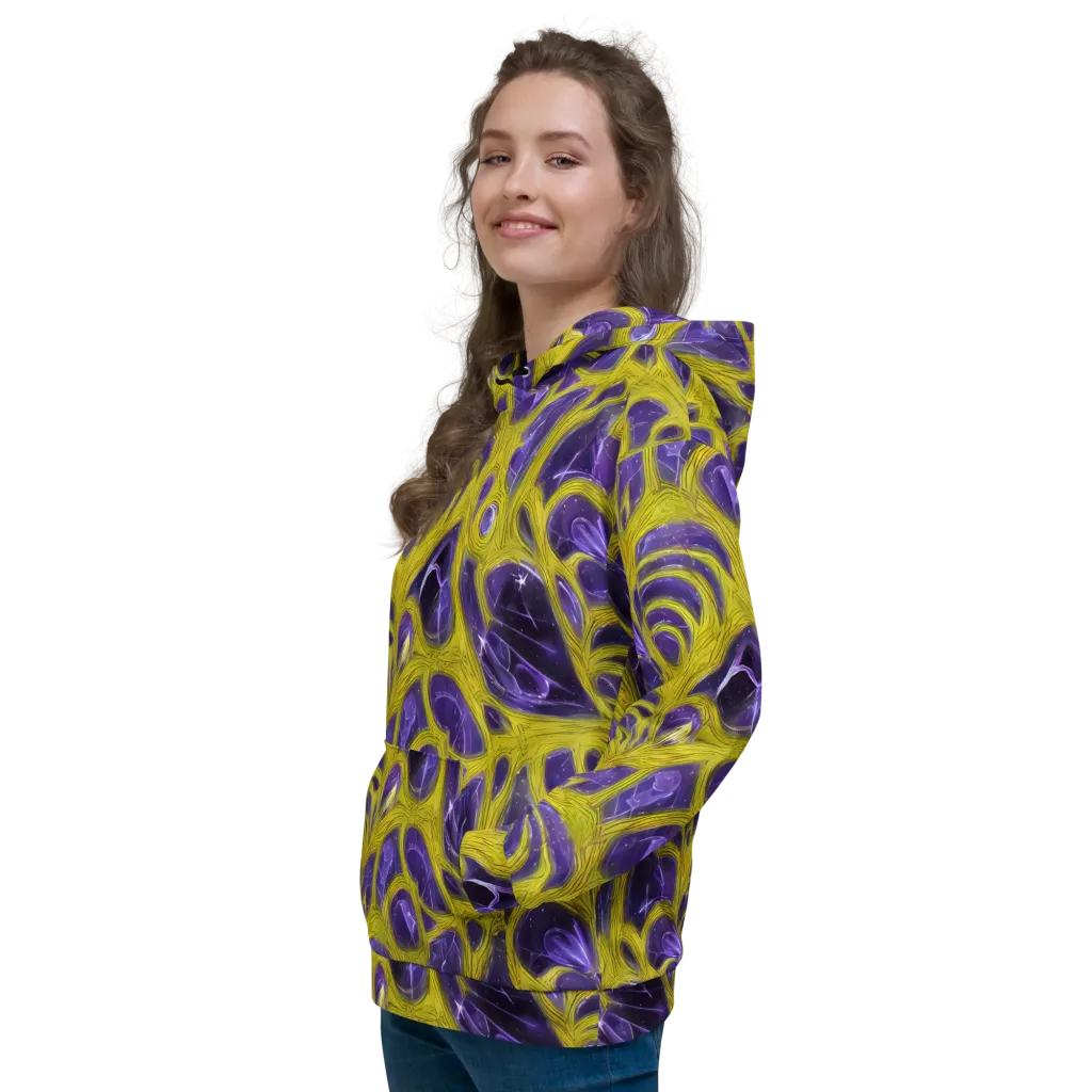 Violet Nerve on Hoodie — Left