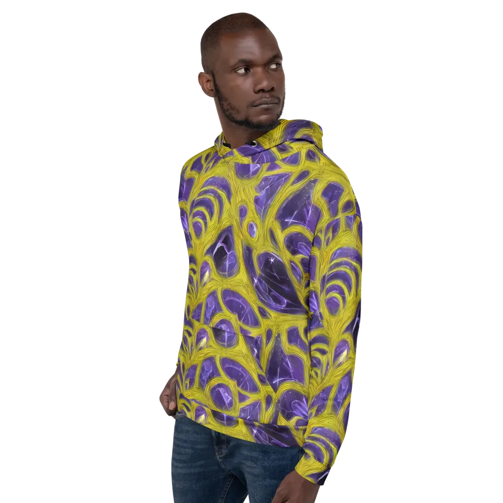 Violet Nerve on Hoodie — Left