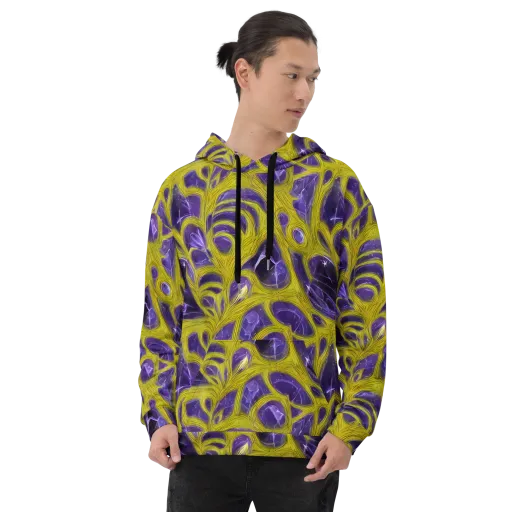 Violet Nerve on a Hoodie