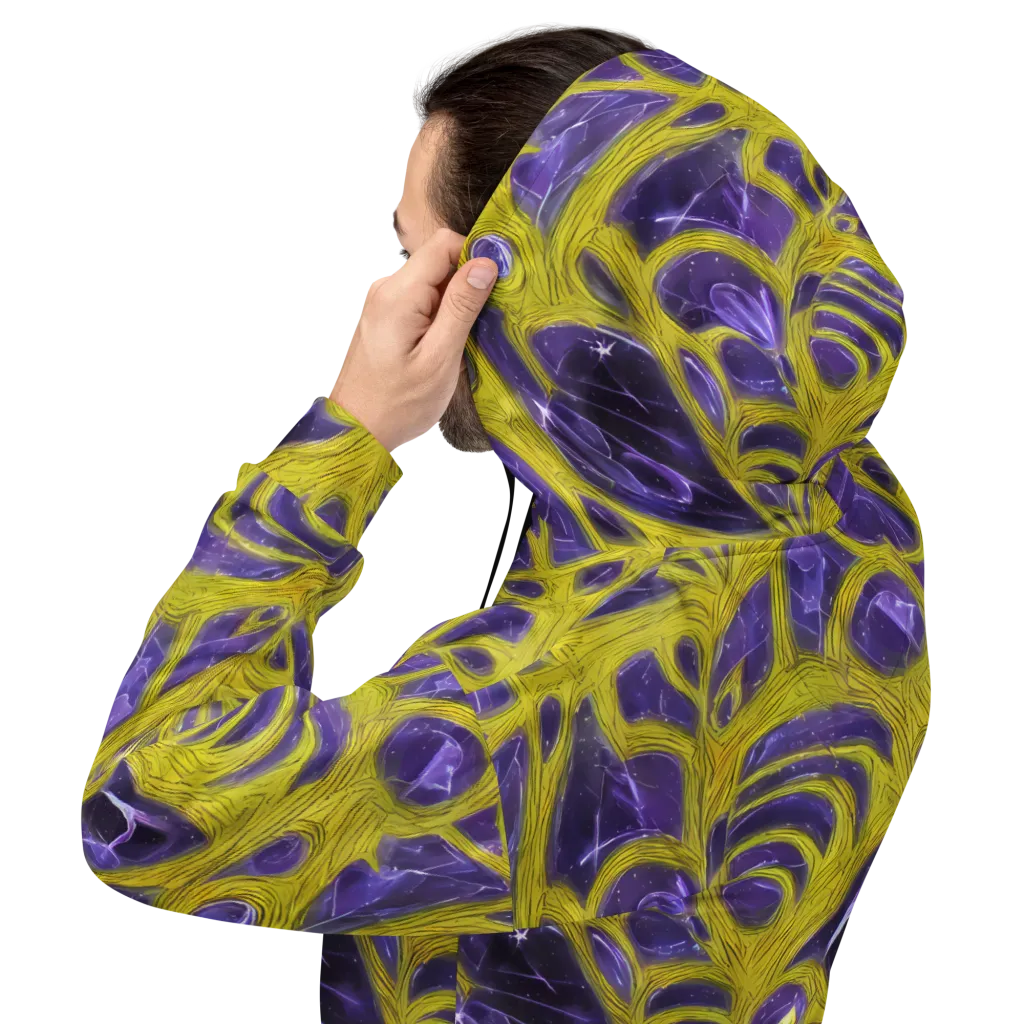 Violet Nerve on Hoodie — Back