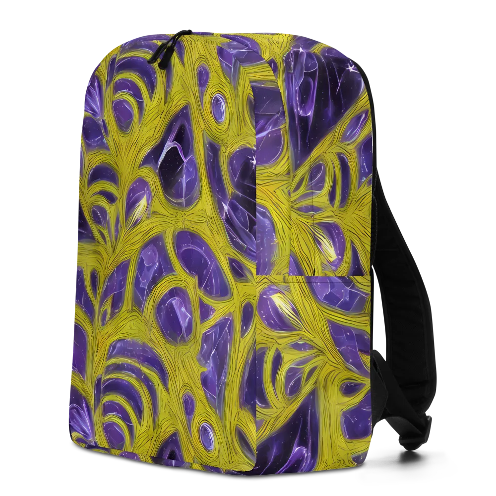 Violet Nerve on Minimalist Backpack — Left