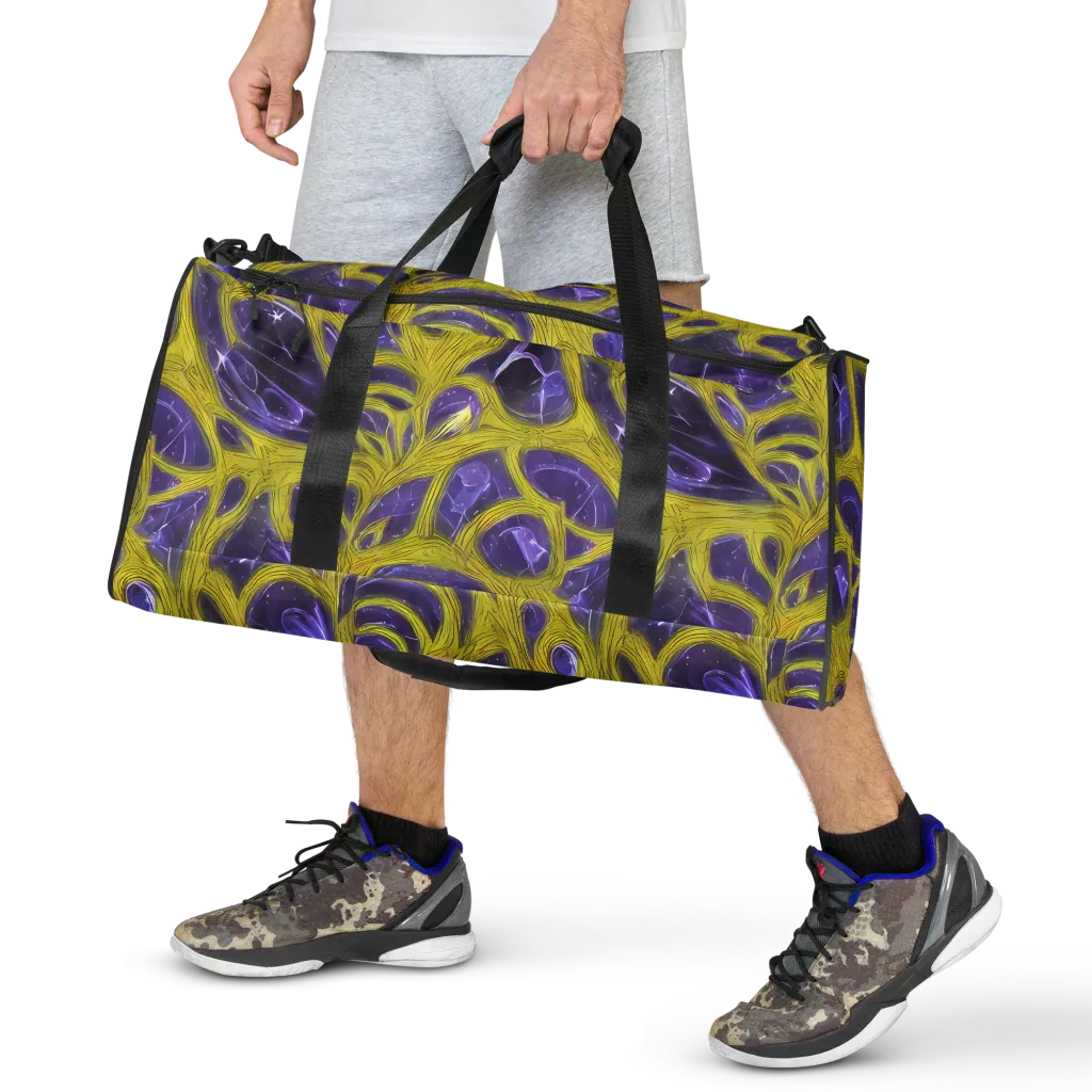 Violet Nerve on Duffle Bag — Front