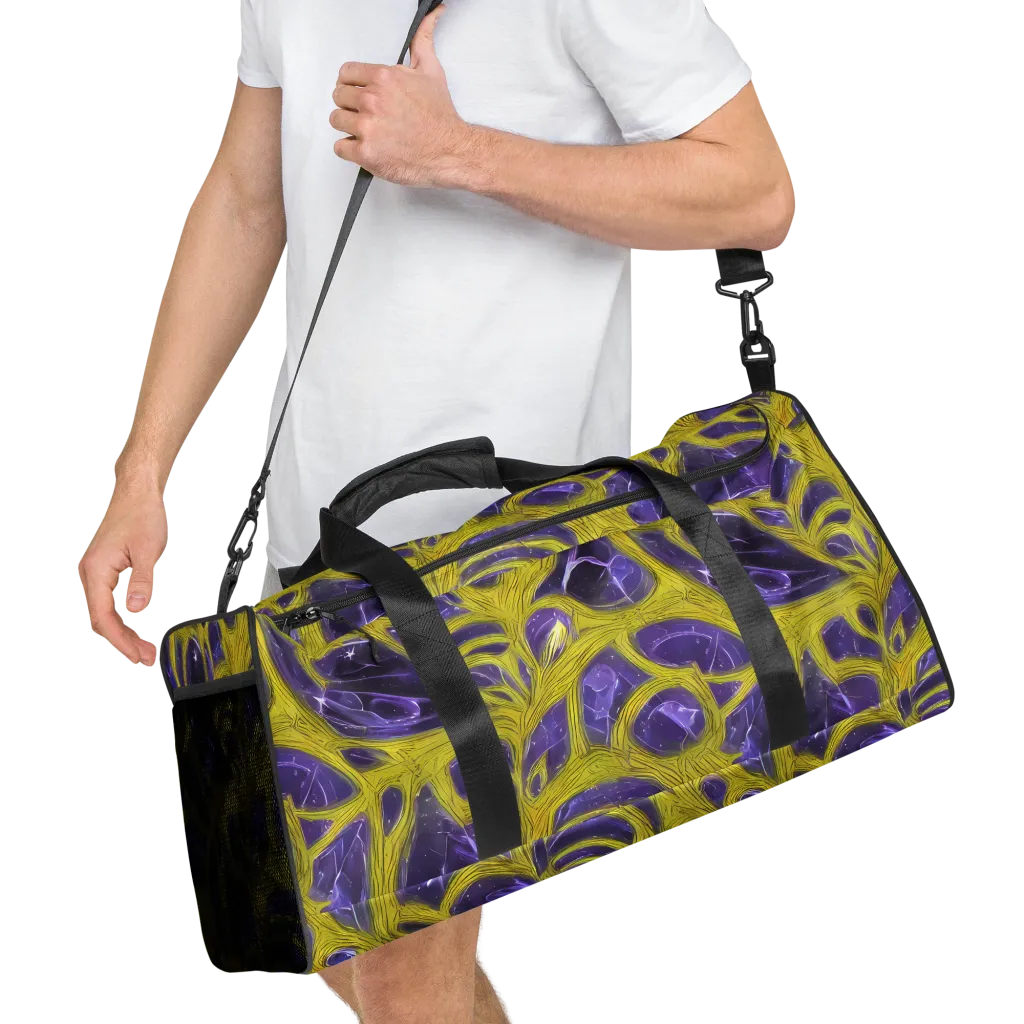 Violet Nerve on Duffle Bag — Right Front