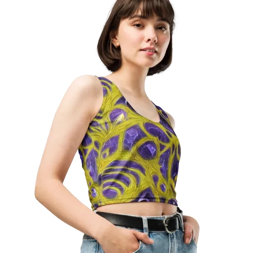 Violet Nerve on a Crop Top