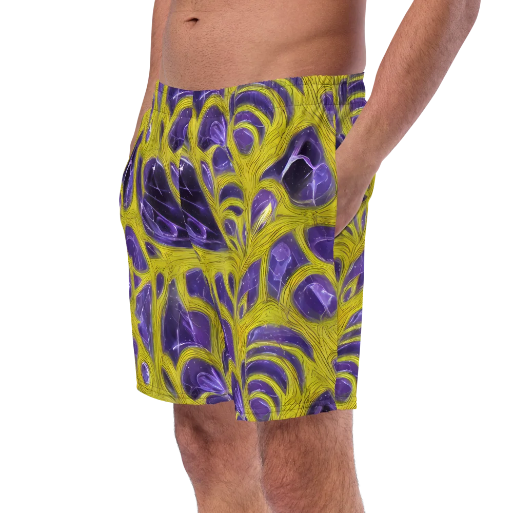 Violet Nerve on Swim Trunks — Left Front