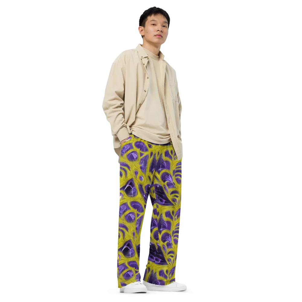 Violet Nerve on Wide-Leg Pants — Right Front