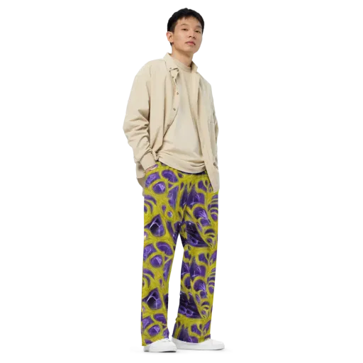 Violet Nerve on a Wide-Leg Pants