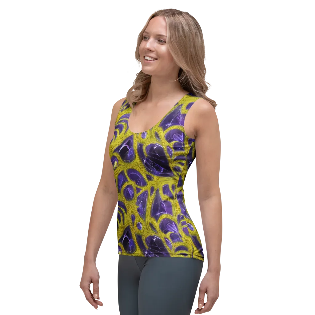 Violet Nerve on Women's Tank Top — Left Front