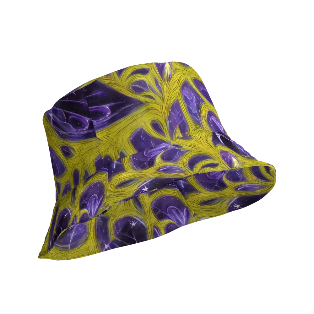 Violet Nerve on Reversible Bucket Hat — Product details Outside