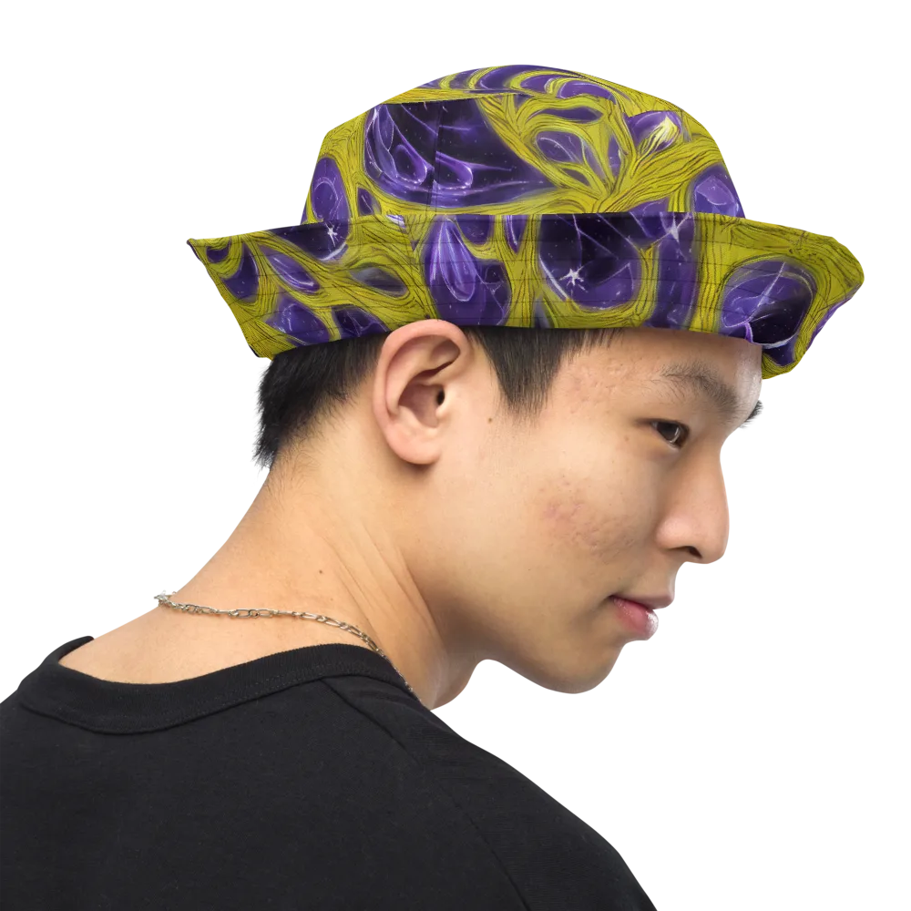 Violet Nerve on Reversible Bucket Hat — Right Outside