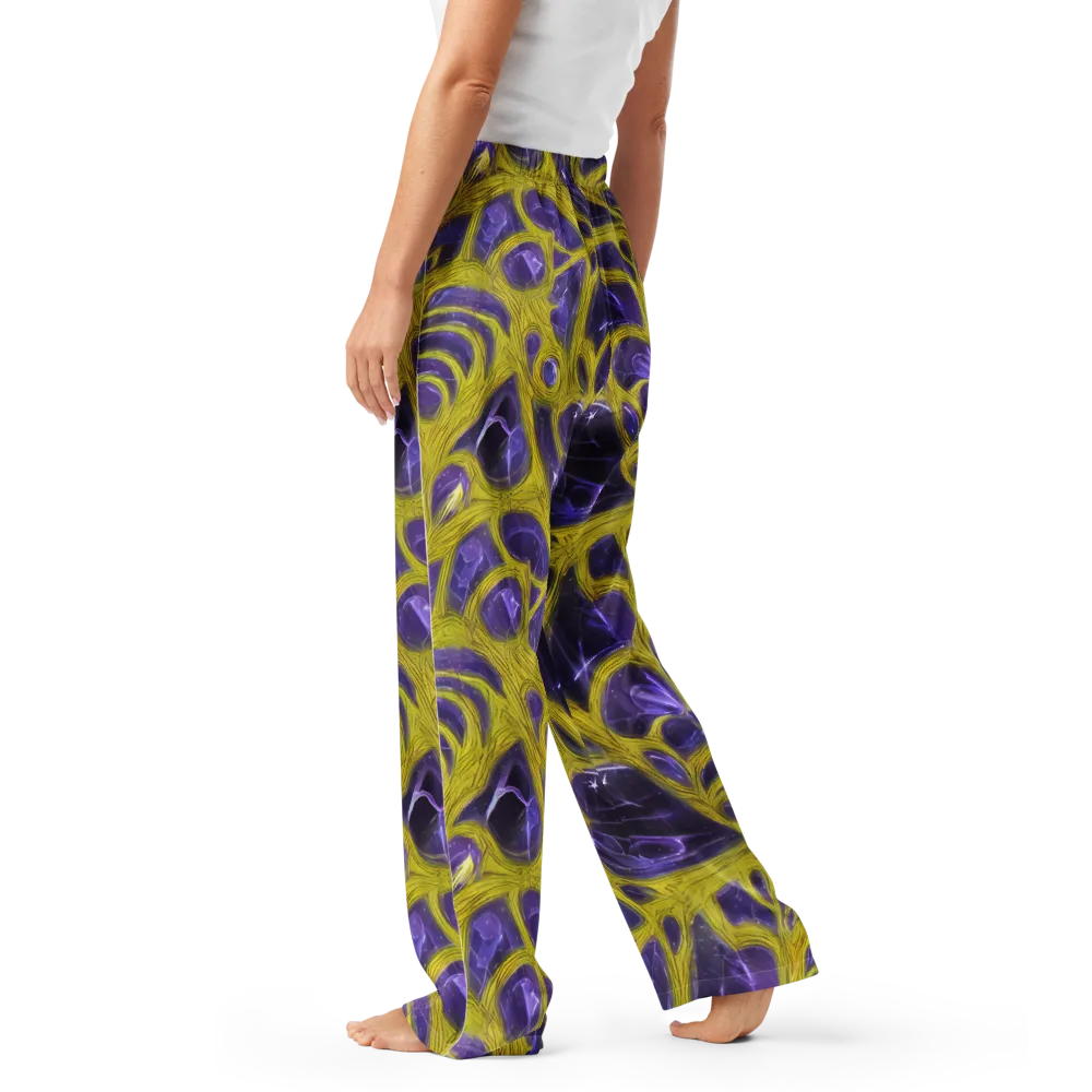 Violet Nerve on Women's Pajama Pants — Left