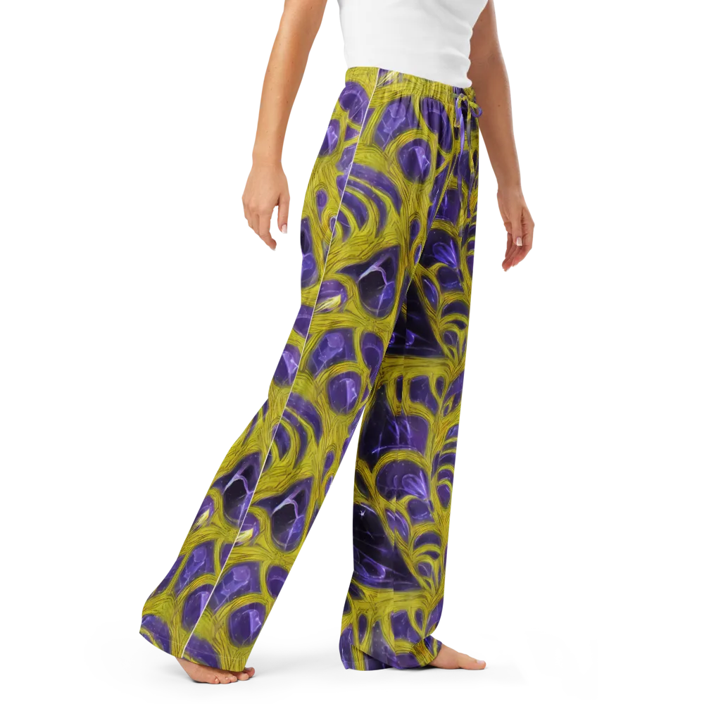 Violet Nerve on Women's Pajama Pants — Right Front