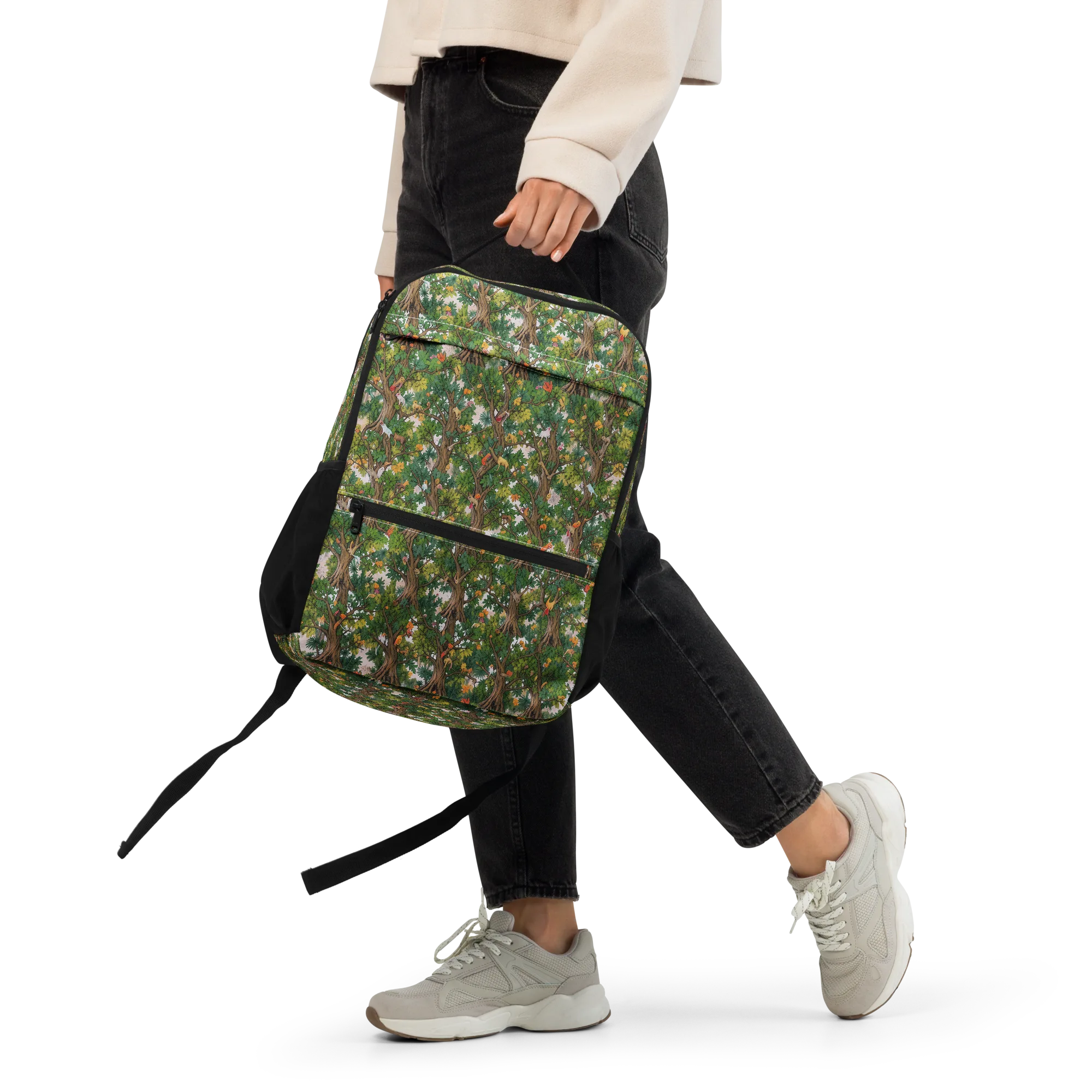Jungle Canopy on Utility Backpack — Front