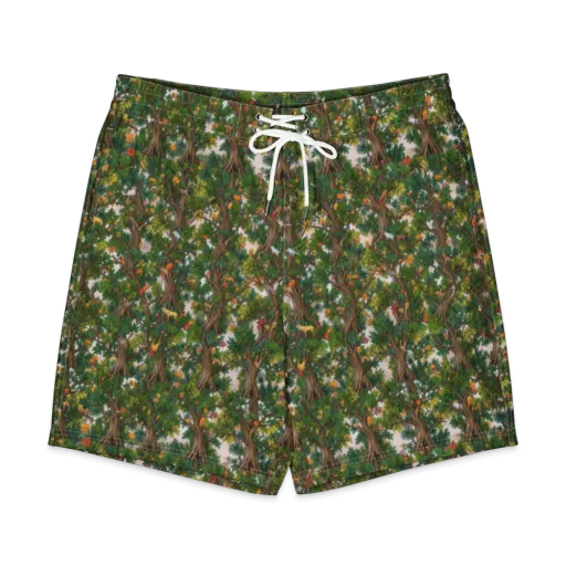 Jungle Canopy on a Men's Board Shorts