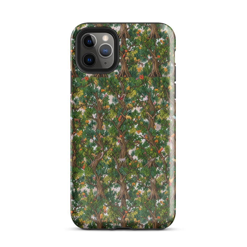 Jungle Canopy on Tough Case for iPhone® — Front