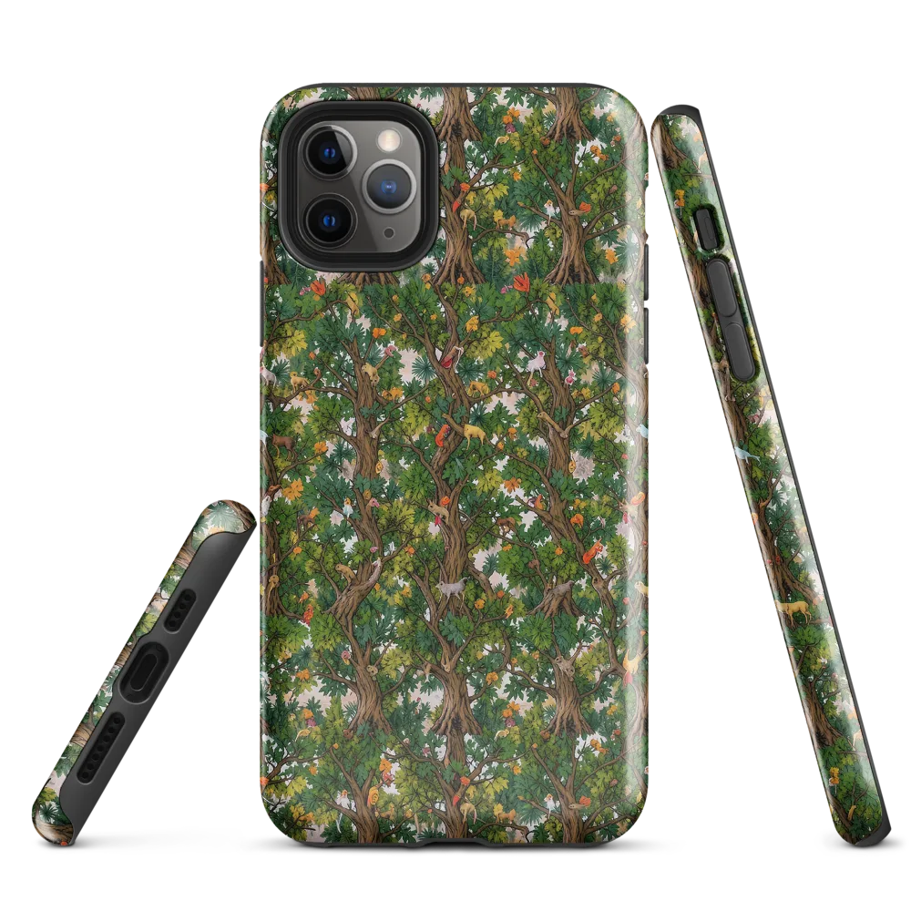 Jungle Canopy on Tough Case for iPhone® — Front