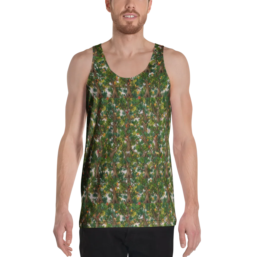 Jungle Canopy on Men's Tank Top — Front