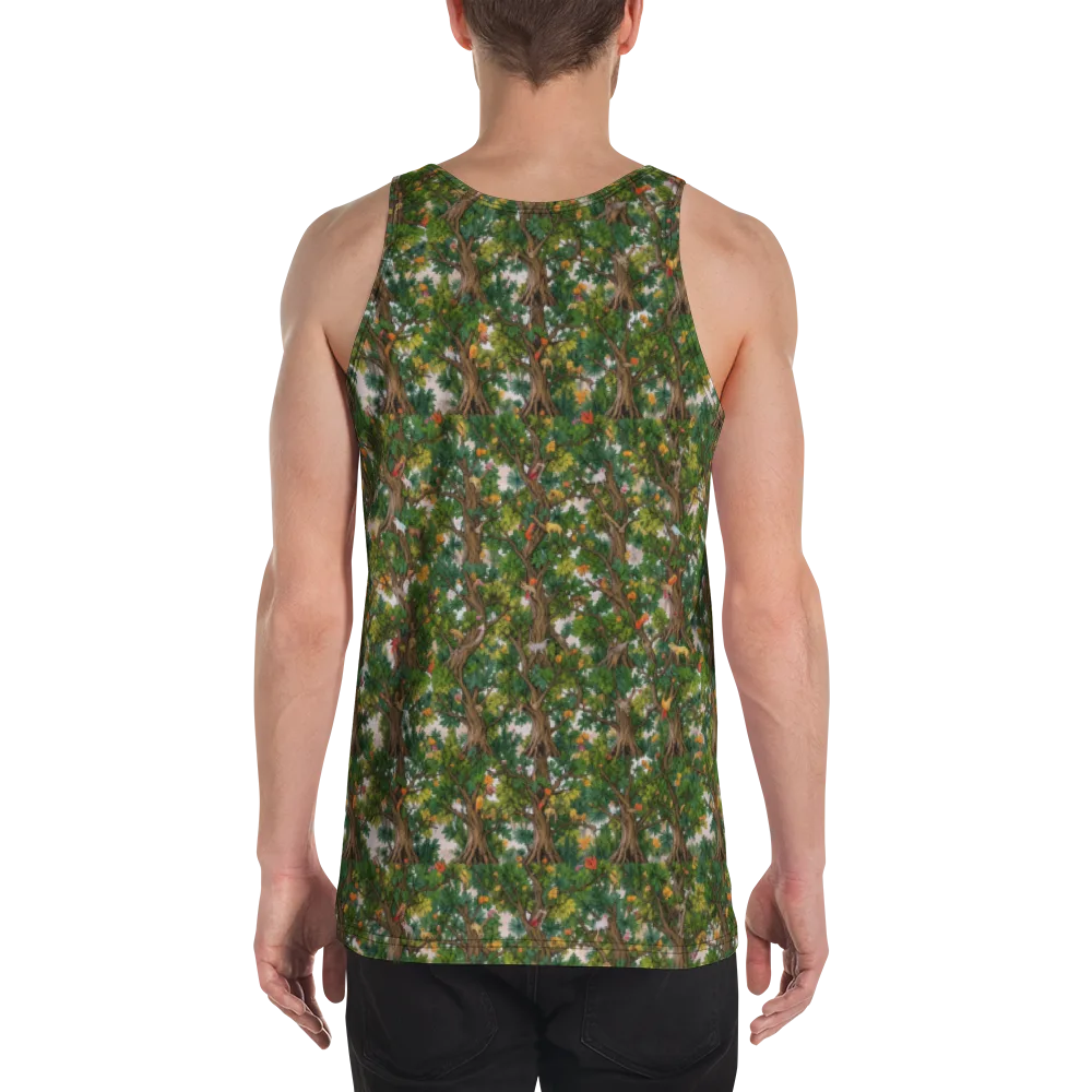 Jungle Canopy on Men's Tank Top — Back