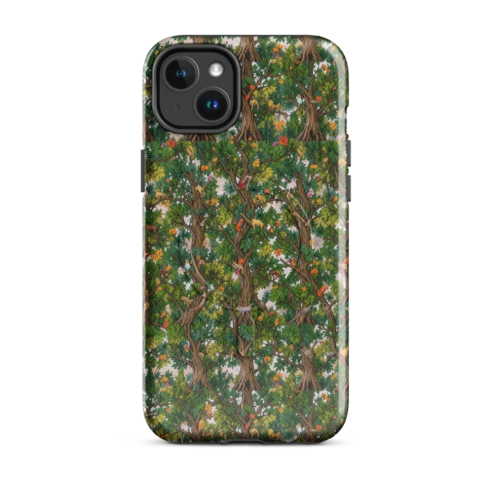 Jungle Canopy on MagSafe Tough Case for iPhone® — Front