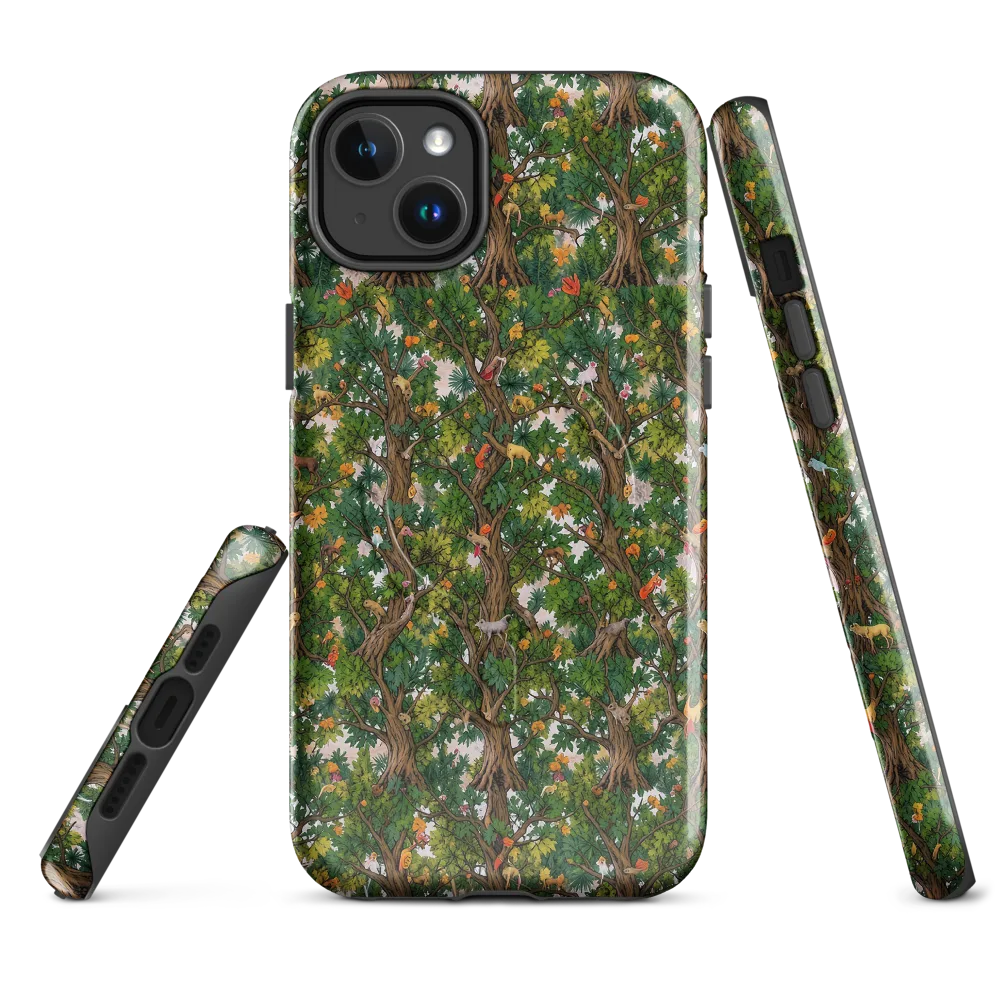 Jungle Canopy on MagSafe Tough Case for iPhone® — Front