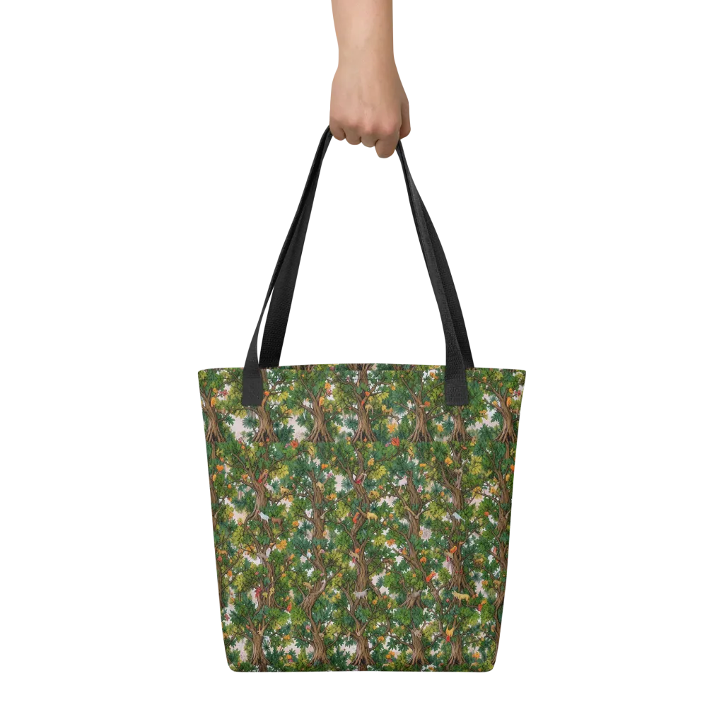 Jungle Canopy on Tote Bag — Front