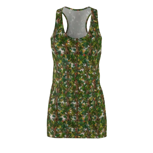 Jungle Canopy on a Racerback Dress