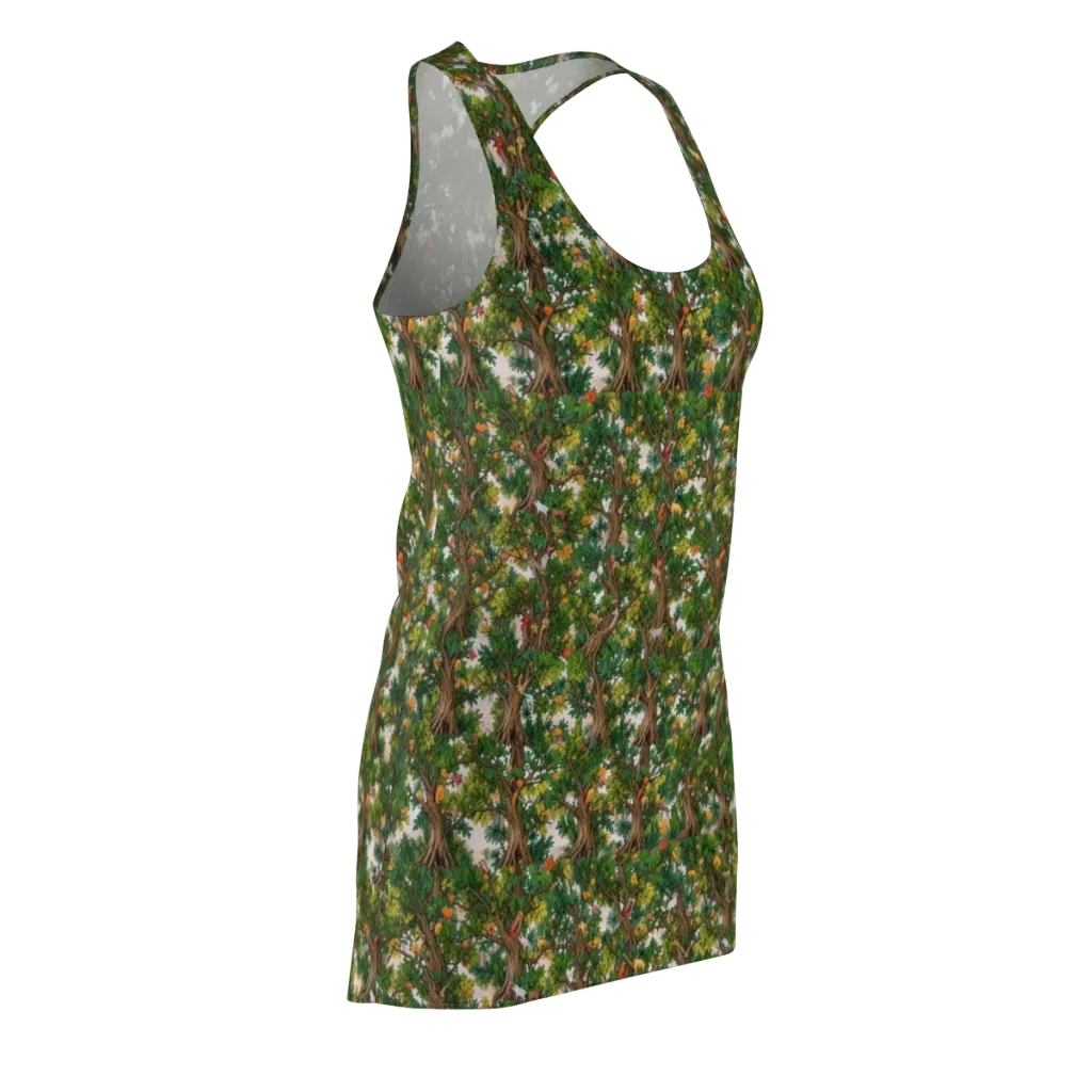 Jungle Canopy on Racerback Dress — Front Side