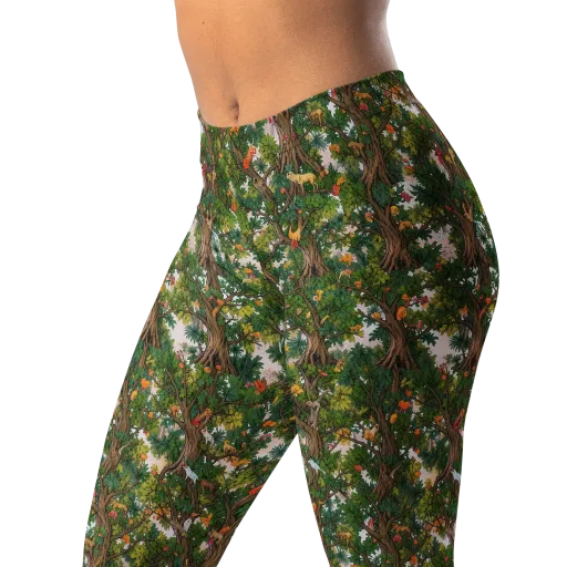 Jungle Canopy on a Leggings