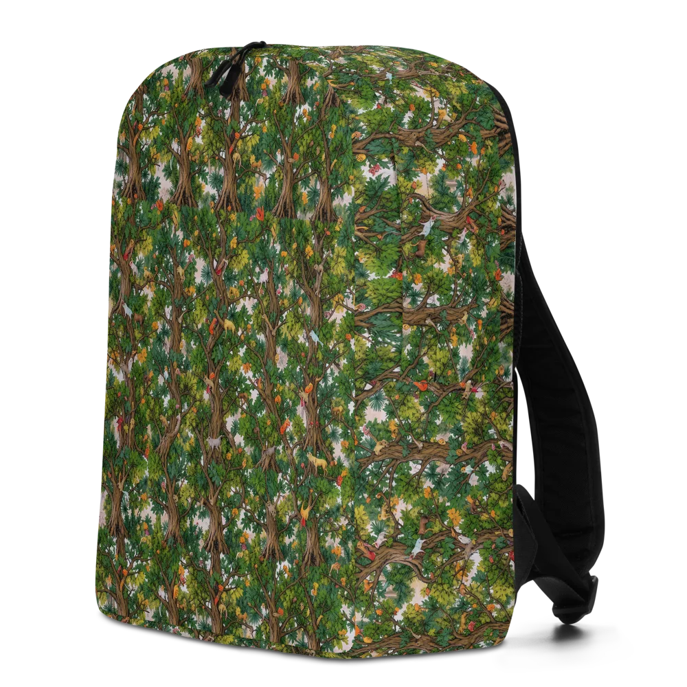 Jungle Canopy on Minimalist Backpack — Left