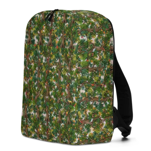 Jungle Canopy on a Minimalist Backpack