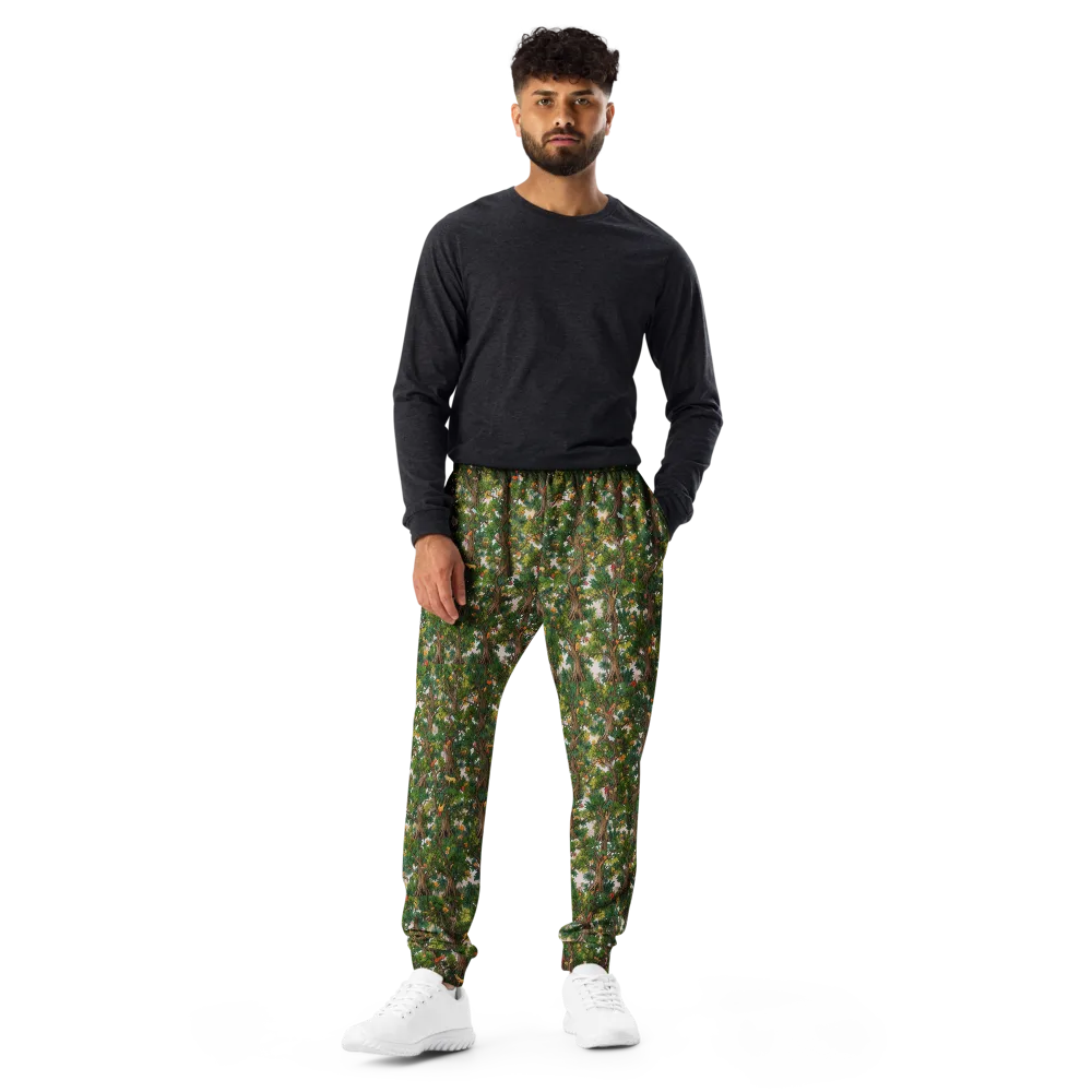 Jungle Canopy on Men's Joggers — Front