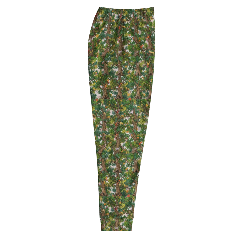 Jungle Canopy on Men's Joggers — Right