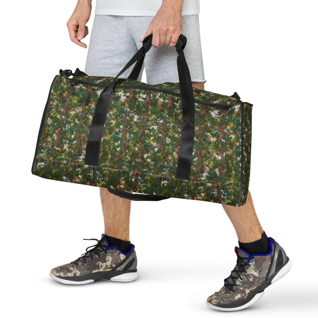 Jungle Canopy on Duffle Bag — Front