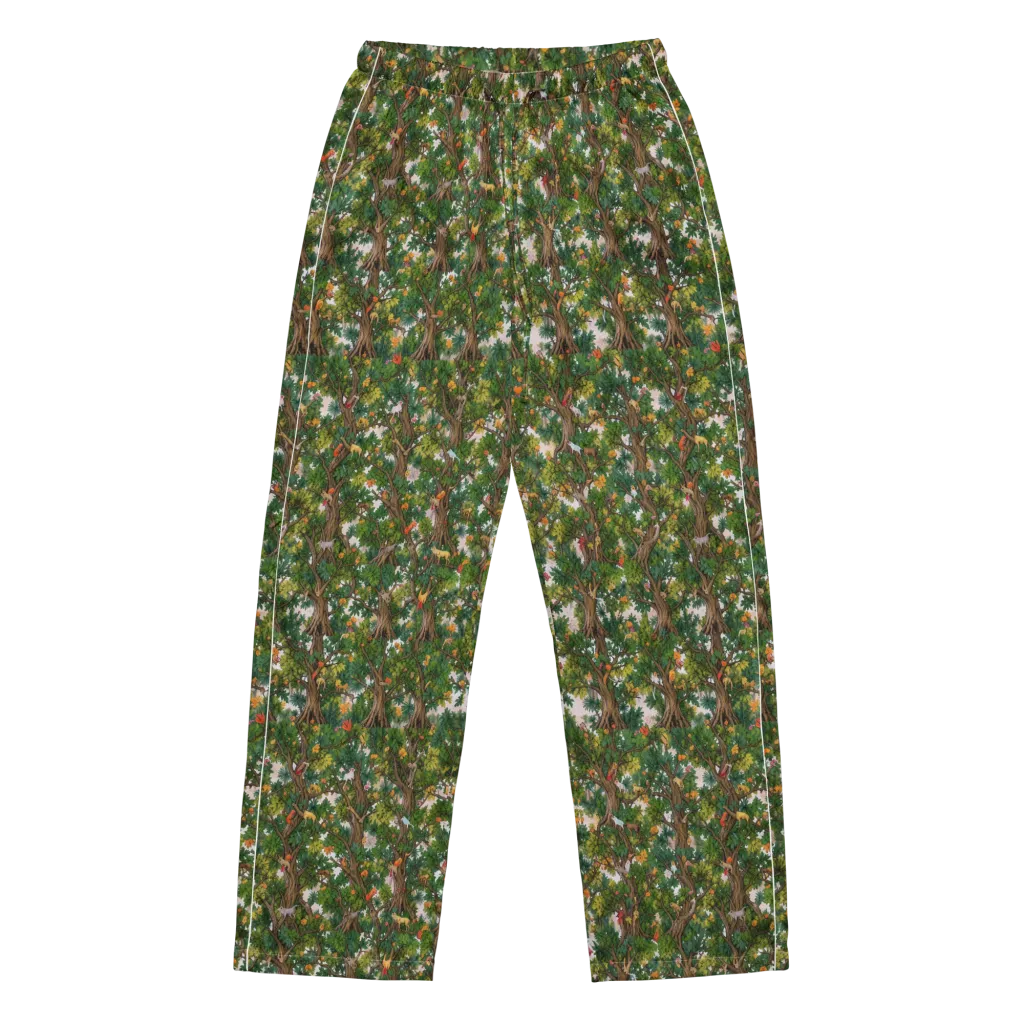 Jungle Canopy on Women's Pajama Pants — Front