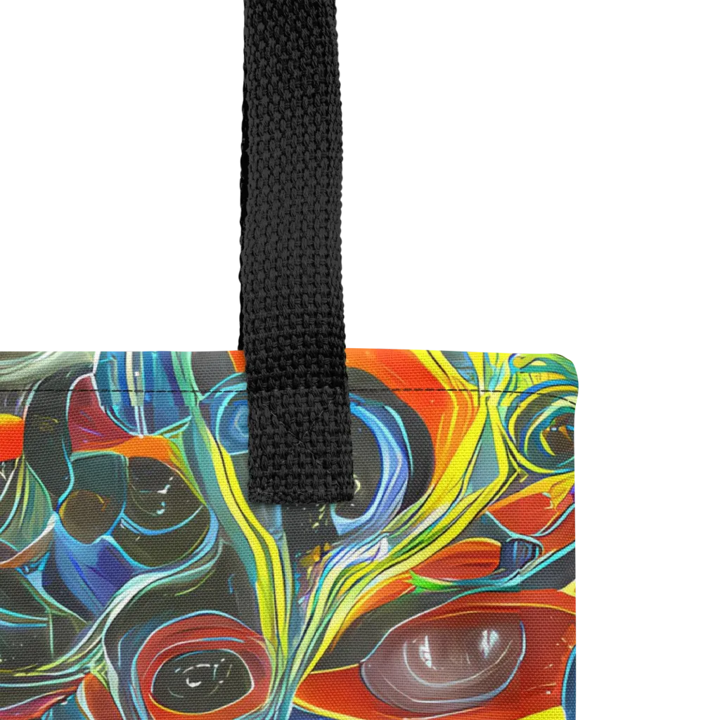 Neon Gyre on Tote Bag — Product details