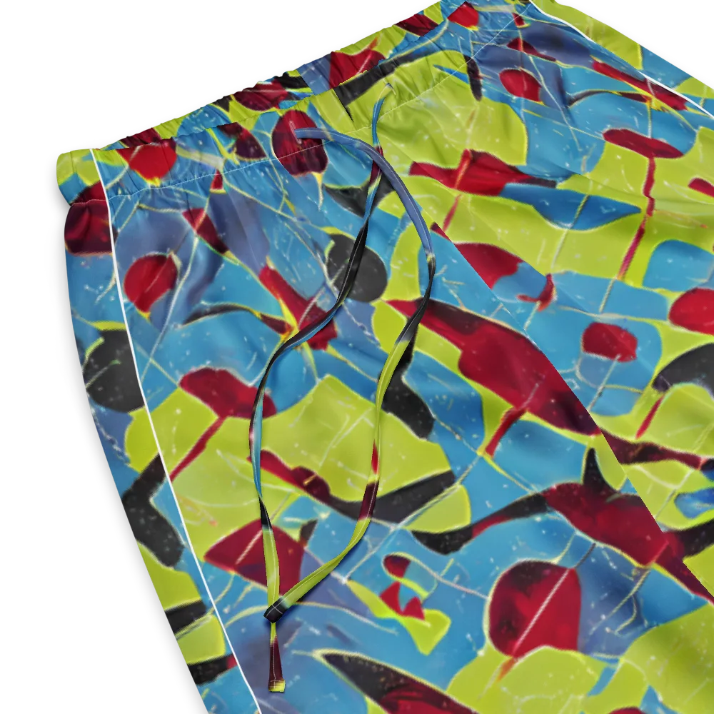 Neon Shatter on Women's Pajama Pants — Product details