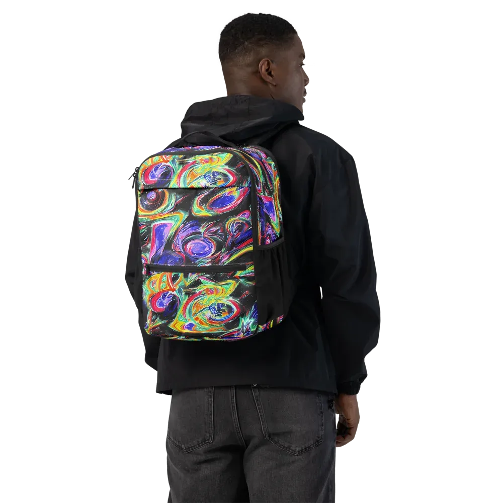 Afterdark Aura on Utility Backpack — Back