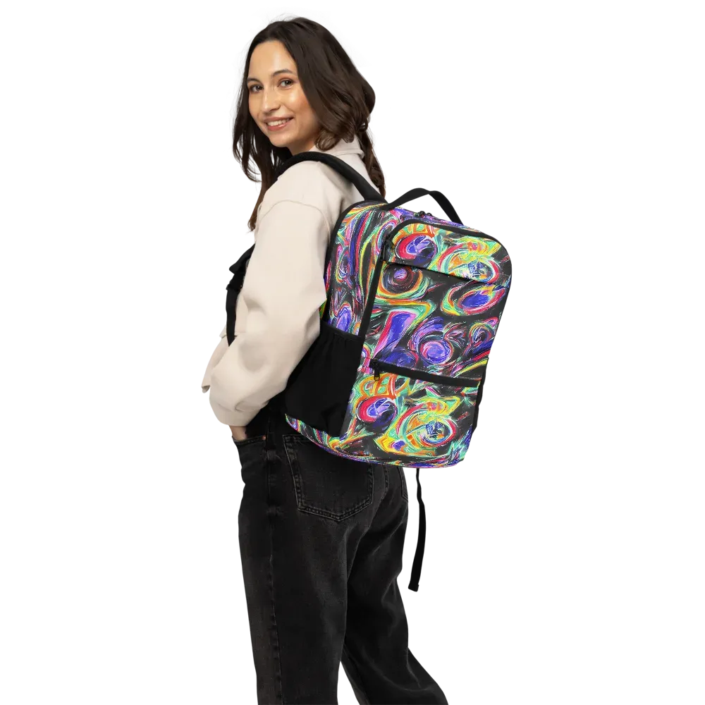 Afterdark Aura on Utility Backpack — Back