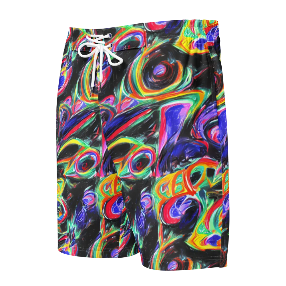 Afterdark Aura on Men's Board Shorts — Front