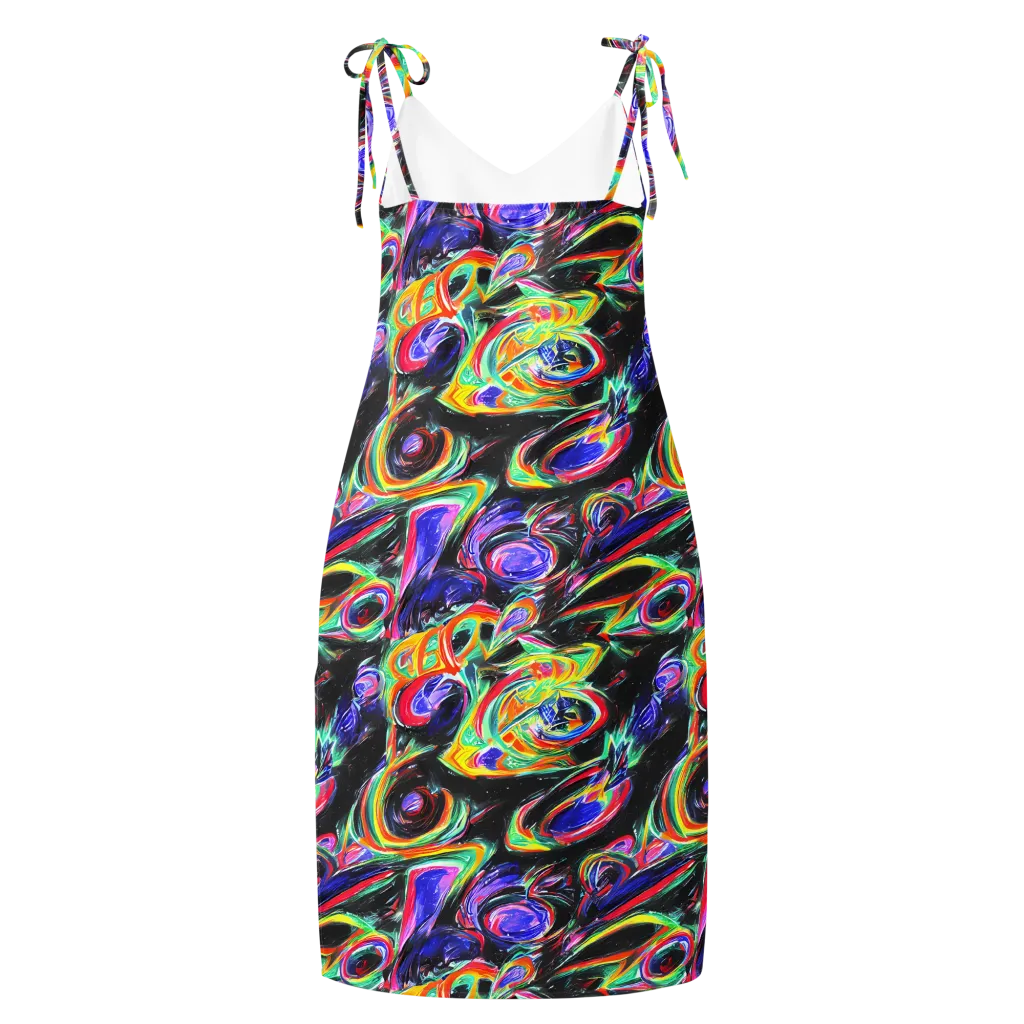 Afterdark Aura on Slip Dress — Back