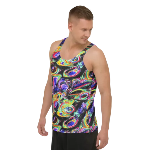 Afterdark Aura on a Men's Tank Top