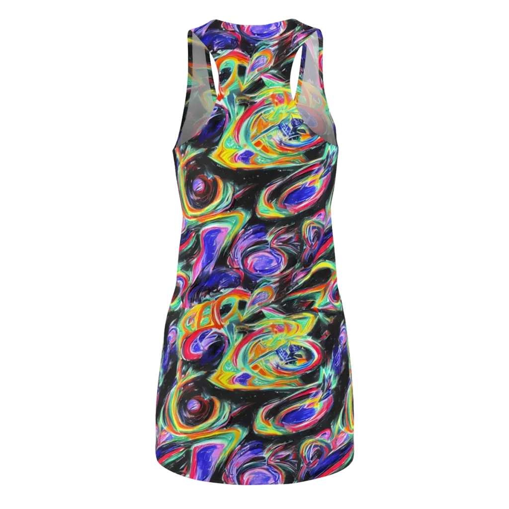 Afterdark Aura on Racerback Dress — Back