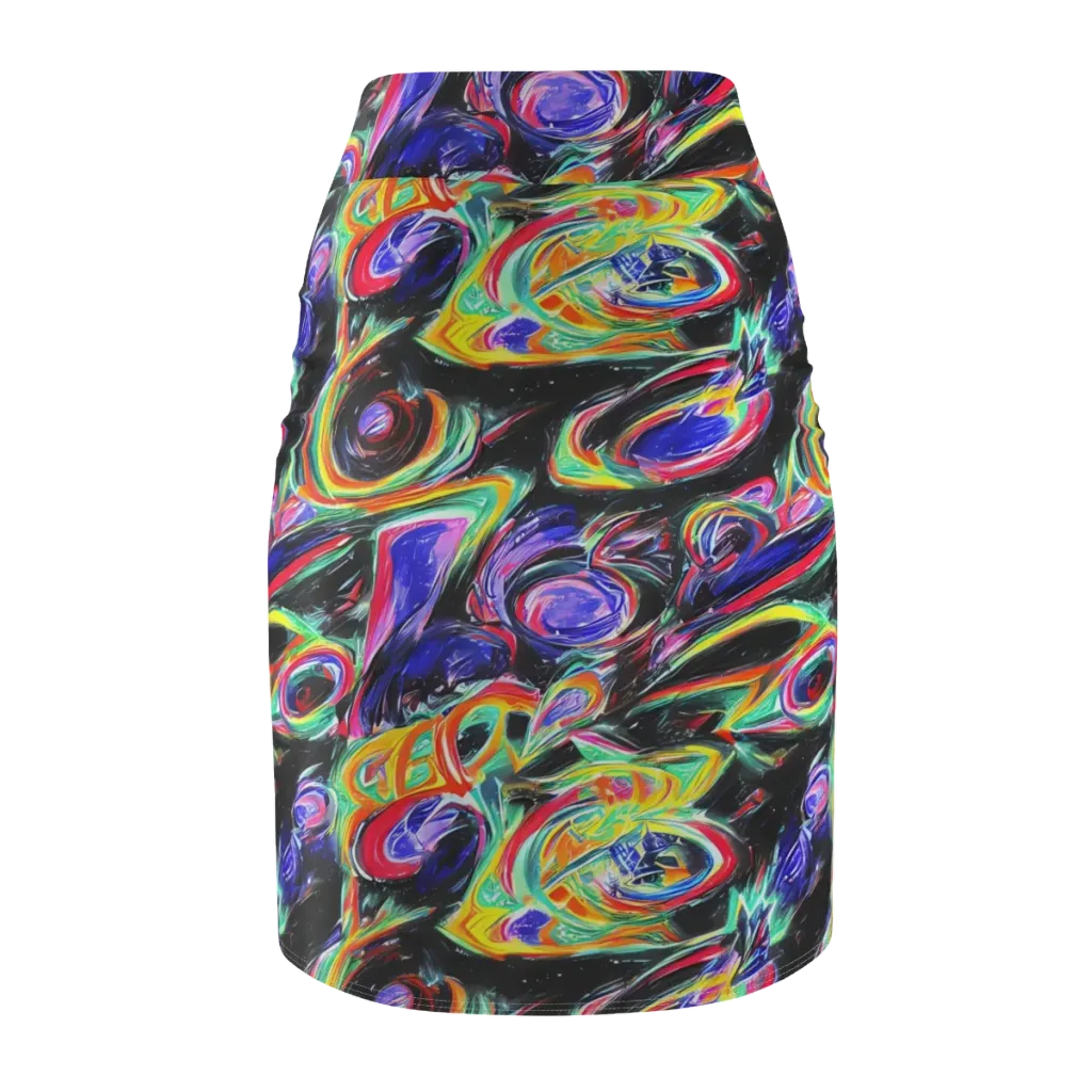Afterdark Aura on Pencil Skirt — Back