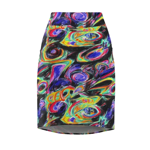Afterdark Aura on a Pencil Skirt