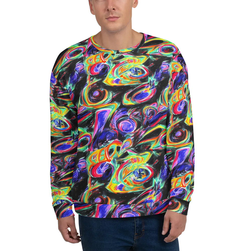 Afterdark Aura on Sweatshirt — Front